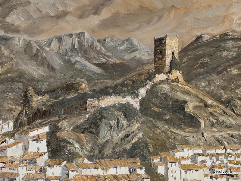 PAISAJE CON CASTILLO, 1972