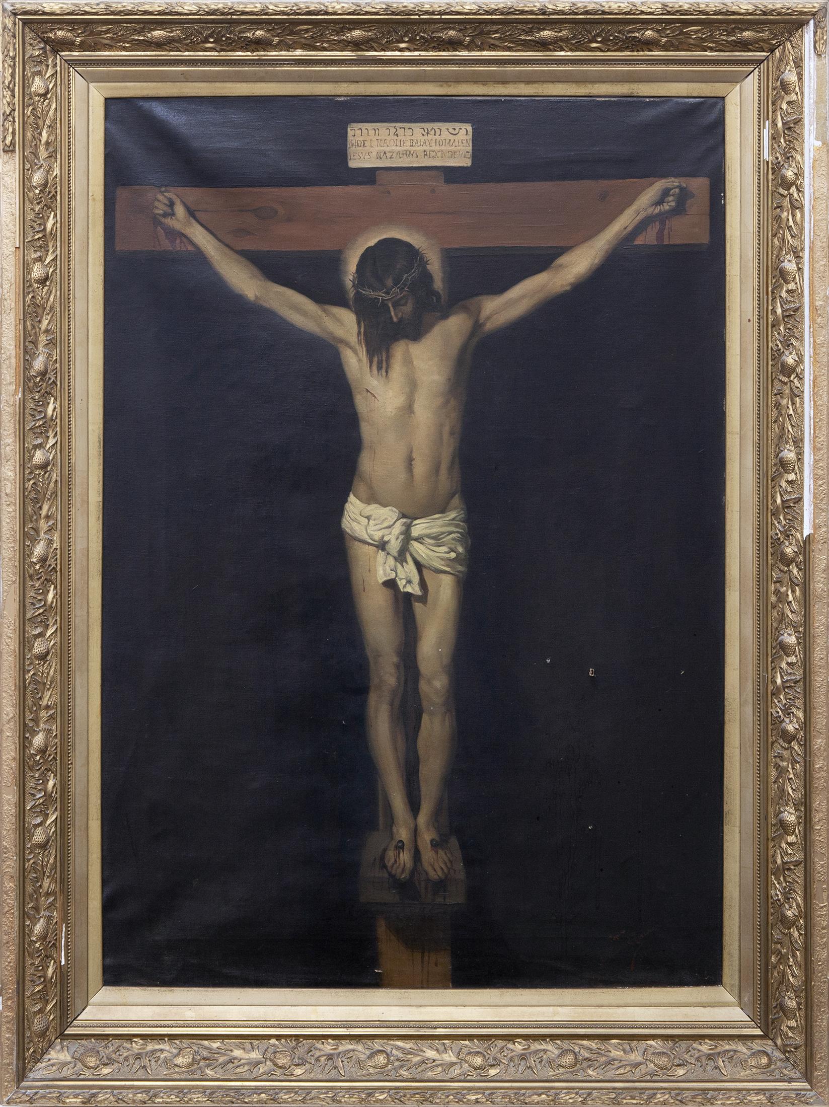 CRISTO CRUCIFICADO, COPIA DEL ORIGINAL DE DIEGO VELÁZQUEZ