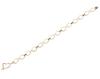 <span class='ref_item'>33 -</span> <span class="object_title">PULSERA EN ORO 14KT, DIAMANTES Y ZAFIROS</span>  <p><span class="technical_description">Pulsera realizada en oro de 14kt compuesta por eslabones ovalados unidos alternándose diamantes en talla baguette y zafiros en talla galería. Con colgante en forma de corazón compuesto por diamantes en talla brillante, baguette y trapecio, engastados en grano y carril<br/>Peso total aprox de los diamantes: 1.15ct<br/>Peso total aprox de los zafiros: 1ct<br/>Cierre: Pestaña<br/>Longitud: 17,5cm</span><br>Peso: <span class="PESO_HCES1">14,20</span> <span class="PESOUMED_HCES1">gr.</span><br></p>