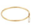 <span class='ref_item'>225 -</span> <span class="object_title">PULSERA CAÑA FINA RÍGIDA EN ORO 18KT</span>  <p><span class="technical_description">Pulsera caña fina rígida con sistema de bisagra realizada en oro de 18kt.<br/>Cierre: Caja con lengüeta y cadena de seguridad<br/>Medidas: 6 x 5,5cm</span><br>Peso: <span class="PESO_HCES1">10,10</span> <span class="PESOUMED_HCES1">gr.</span><br></p>