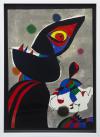 <span class='ref_item'>138 -</span> <span class="object_title">HOMENAJE A GAUDÍ, 17</span>   <p><span class="author">JOAN MIRÓ (Barcelona, 1893- Mallorca, 1983)  </span> <br><span class="technique_material">Impresión</span><br><span class="technical_description">A partir del original de aguafuerte y aguatinta de 1979. Firmado y numerado en plancha "HC VII/XV"<br/>Impresión sobre papel Fedrigoni Stucco Tintoretto de 220gr y adherida a cartulina Tintoretto Ceylon Black Pepper de 200gr.<br/>Editado por Grupo Planeta y publicado en Barcelona en enero de 2012. <br/>Con marco de madera y metacrilato<br/>Medidas con marco: 72 x 52cm</span><br></p>