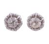 <span class='ref_item'>165 -</span> <span class="object_title">PENDIENTES EN ORO 18KT Y DIAMANTES</span>  <p><span class="technical_description">Pareja de pendientes realizados en oro de 18kt, tipo dormilona. Con diamantes en talla antigua engastados en garras con un peso total aprox de 0.40ct<br/>Cierre: Presión</span><br>Peso: <span class="PESO_HCES1">2,70</span> <span class="PESOUMED_HCES1">gr.</span><br></p>