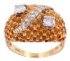 <span class='ref_item'>83 -</span> <span class="object_title">SORTIJA EN ORO 18KT Y DIAMANTES</span>  <p><span class="technical_description">Sortija realizada en oro de 18kt con cuerpo central en forma de escama adornado diamantes en talla brillante engastados en garra y grano con un peso total aprox de 0.30ct<br/>Medida Sortija: 12</span><br>Peso: <span class="PESO_HCES1">7,30</span> <span class="PESOUMED_HCES1">gr.</span><br></p>