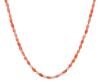 <span class='ref_item'>179 -</span> <span class="object_title">COLLAR DE CORAL, PERLAS CULTIVADAS Y ORO 18KT</span>  <p><span class="technical_description">Collar con cuentas en forma de barrilete de coral claro y perlas cultivadas<br/>Cierre: Reasa en oro de 18kt<br/>Longitud: 70cm</span><br>Peso: <span class="PESO_HCES1">18,90</span> <span class="PESOUMED_HCES1">gr.</span><br></p>