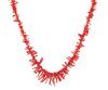 <span class='ref_item'>163 -</span> <span class="object_title">COLLAR DE CORAL</span>  <p><span class="technical_description">Collar con ramas de coral rojo y cierre en plata de ley chapada en oro<br/>Cierre: Reasa<br/>Longitud: 50cm</span><br>Peso: <span class="PESO_HCES1">30,90</span> <span class="PESOUMED_HCES1">gr.</span><br></p>