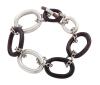 <span class='ref_item'>192 -</span> <span class="object_title">PULSERA EN PLATA DE LEY Y ÉBANO</span>  <p><span class="technical_description">Pulsera realizada en plata de ley con eslabones de ébano unidos por cadenas barbadas<br/>Cierre: Pasador<br/>Longitud: 22cm</span><br>Peso: <span class="PESO_HCES1">21,50</span> <span class="PESOUMED_HCES1">gr.</span><br></p>