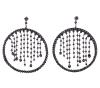 <span class='ref_item'>252 -</span> <span class="object_title">PENDIENTES EN ORO 18KT Y DIAMANTES NEGROS</span>  <p><span class="technical_description">Pendientes grandes realizados en oro de 18kt. Con aros frontales y cadenas interiores compuestos de diamantes negros en tallas facetadas con peso total aprox 15ct. <br/>Cierre: Presión<br/>Diámetro: 5,5cm</span><br>Peso: <span class="PESO_HCES1">19,30</span> <span class="PESOUMED_HCES1">gr.</span><br></p>