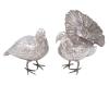 <span class='ref_item'>315 -</span> <span class="object_title">PAREJA DE AVES EN PLATA 925</span>  <p><span class="technical_description">Pareja de figuras de aves decorativas realizadas en plata 925<br/>Peso neto de la plata: 560,3gr</span><br></p>