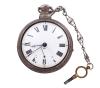 <span class='ref_item'>46 -</span> <span class="object_title">RELOJ LEPINE DE BOLSILLO CRONO INGLÉS EN PLATA DE LEY, SISTEMA CATALINA, S. XVIII</span>  <p><span class="technical_description">Caja y sobrecaja realizadas en plata de ley, con contrastes. Movimiento cuerda por llave (se adjunta llave). Caja redonda con bisel liso. Diámetro: 50 mm. Esfera de porcelana blanca con numeración romana, segundero a las 6h., cronógrafo manual y agujas tipo breguet. Palanca para segundero a voluntad. Predecesor de los cronógrafos. Con leontina. En estado de marcha.</span><br>Peso: <span class="PESO_HCES1">160</span> <span class="PESOUMED_HCES1">gr.</span><br></p>