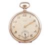 <span class='ref_item'>42 -</span> <span class="object_title">RELOJ LEPINE DE BOLSILLO SUIZO TEMPO EN ORO 9KT, REMONTOIR</span>  <p><span class="technical_description">Reloj de bolsillo realizado en oro de 9kt. Movimiento remontoir. Caja redonda y bisel liso. Diámetro: 46mm. Esfera dorada con patrón reticulado firmada TEMPO, numeración arábiga y segundero a las 6h. Numerado 988994. En estado de marcha.</span><br>Peso: <span class="PESO_HCES1">57,10</span> <span class="PESOUMED_HCES1">gr.</span><br></p>