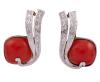 <span class='ref_item'>231 -</span> <span class="object_title">PENDIENTES EN ORO BICOLOR 18KT, CORAL Y DIAMANTES</span>  <p><span class="technical_description">Par de pendientes realizados en oro bicolor de 18kt. Con cabujones de coral y diamantes en talla brillante en bandas con vistas en blanco y peso total aprox 0.10ct. <br/>Cierre: Presión</span><br>Peso: <span class="PESO_HCES1">9,20</span> <span class="PESOUMED_HCES1">gr.</span><br></p>