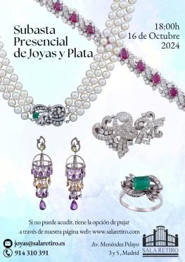 Subasta de Joyas y Plata 16 Octubre 2024