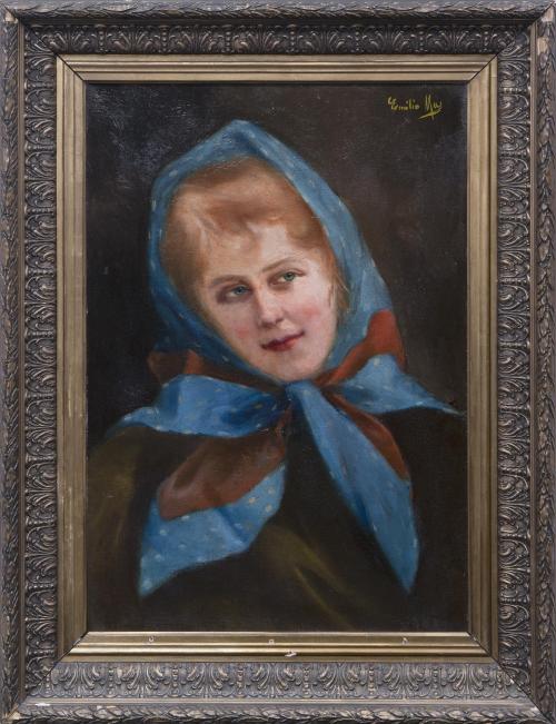 RETRATO DE DAMA CON PAÑUELO