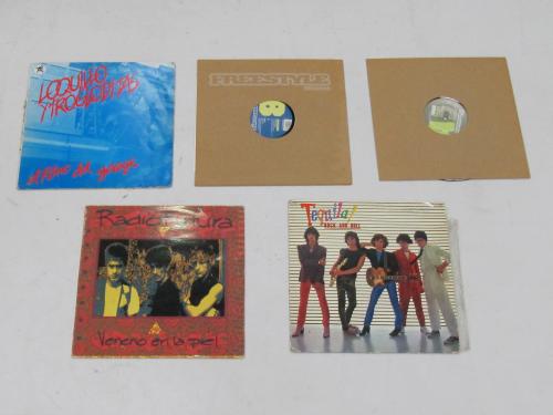 CONJUNTO DE CINCO DISCOS DE VINILO