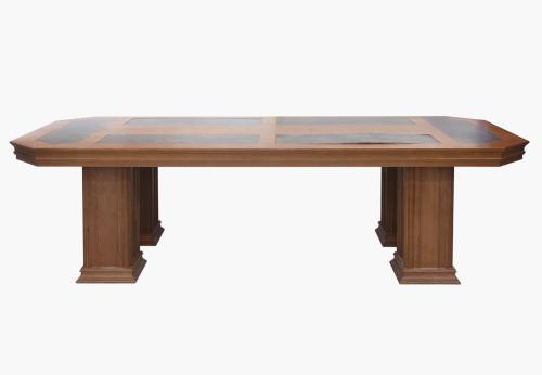 MESA RECTANGULAR EN MADERA DE HAYA DE 6-8 PUESTOS