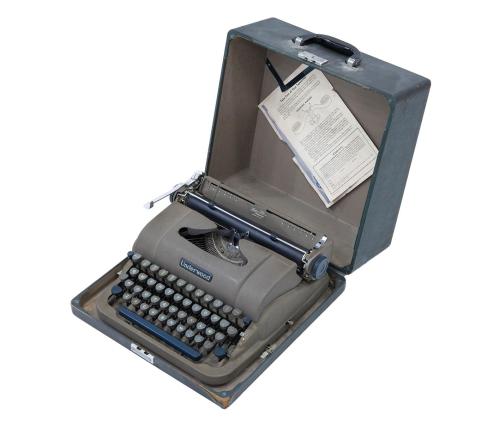 MÁQUINA DE ESCRIBIR ANTIGUA UNDERWOOD, AÑOS 50