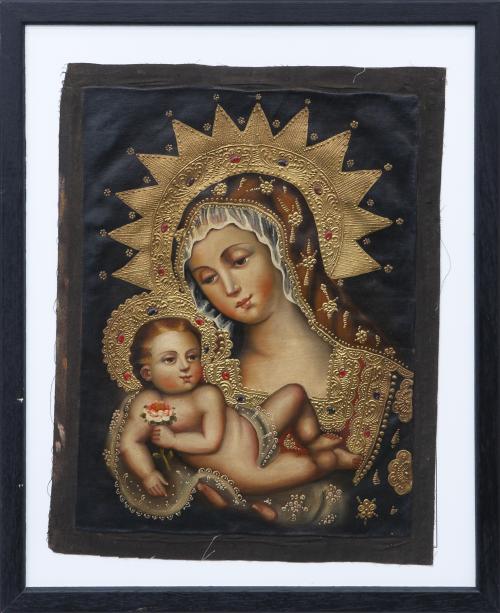 VIRGEN DE LA LECHE, MEDIADOS DEL SIGLO XX